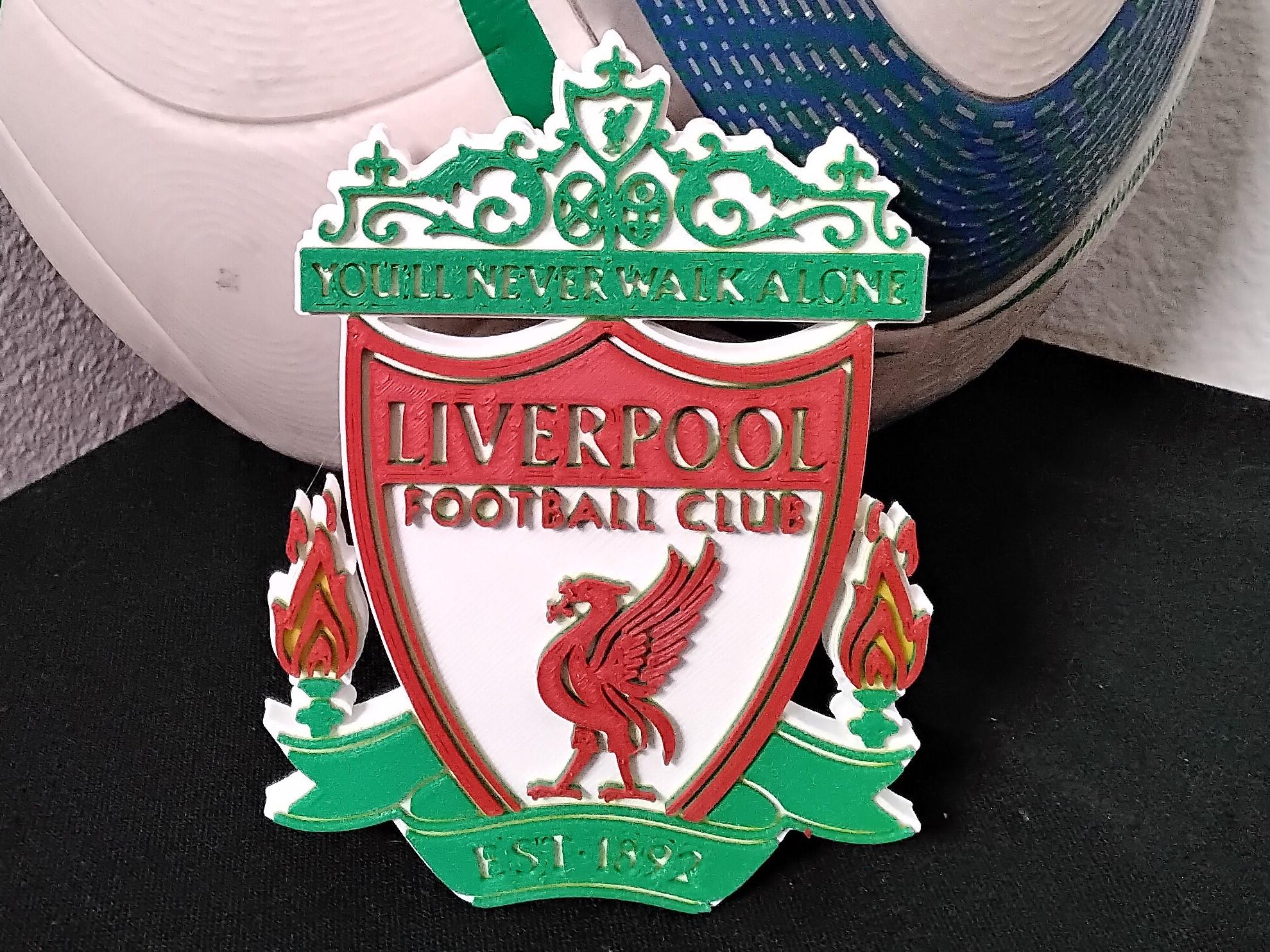 Liverpool FC coaster or plaque 3d model