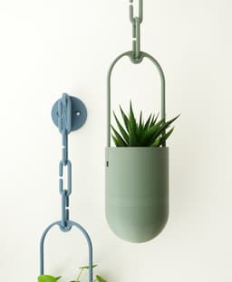 Modular hanging planter 3d model