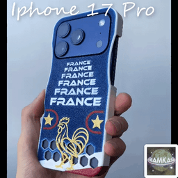Iphone case 17 Pro - France 3d model