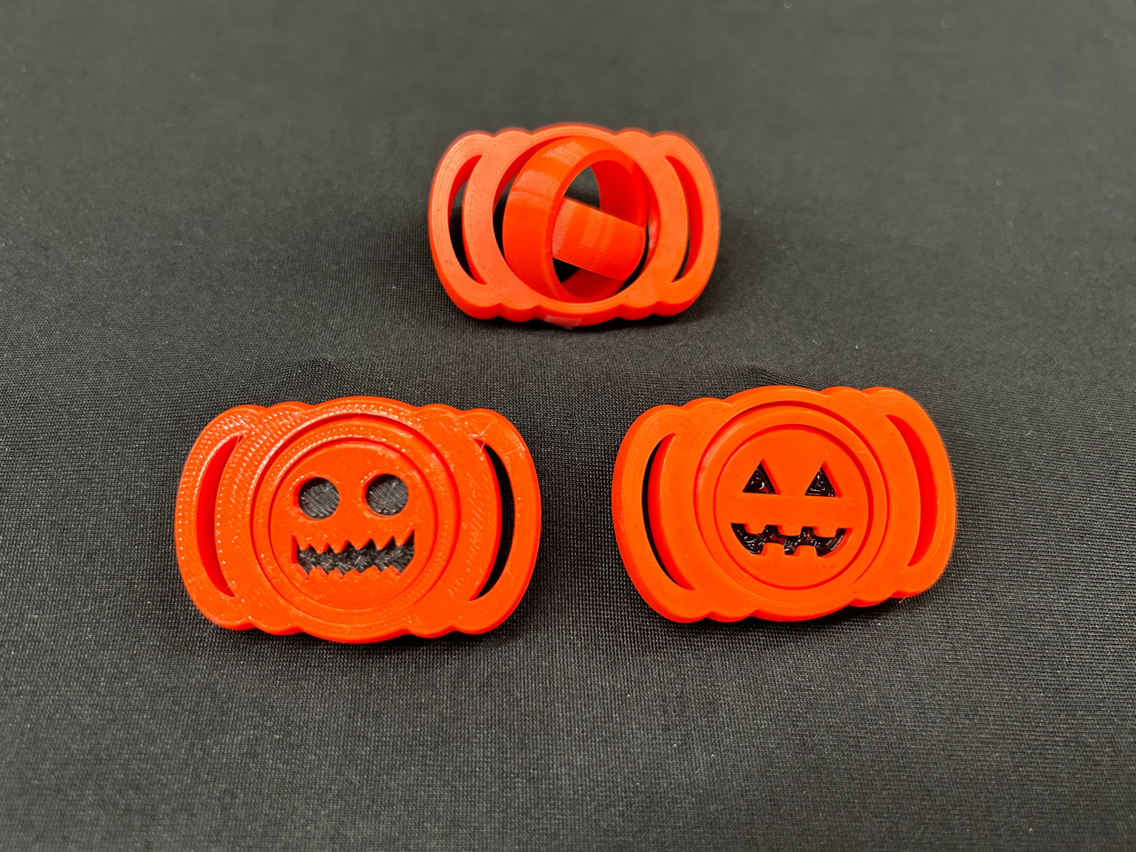 Pumpkin Gyro Dual Face V3 3d model