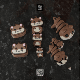 Strong Joint Hamster 3d model