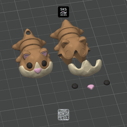 Strong Joint Hamster 3d model