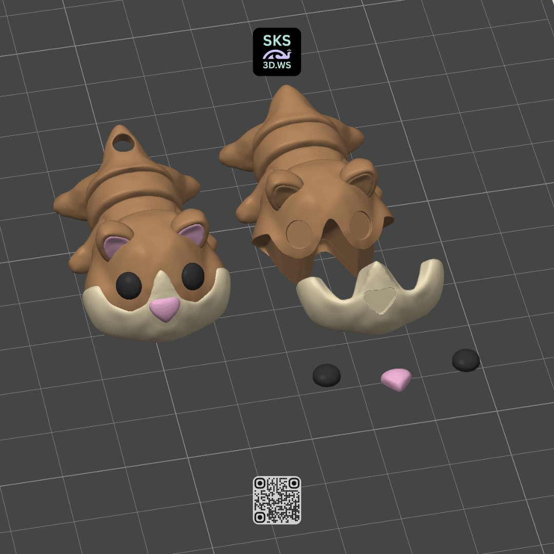 Strong Joint Hamster 3d model
