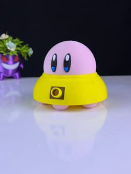 UFO Kirby - Multipart 3d model