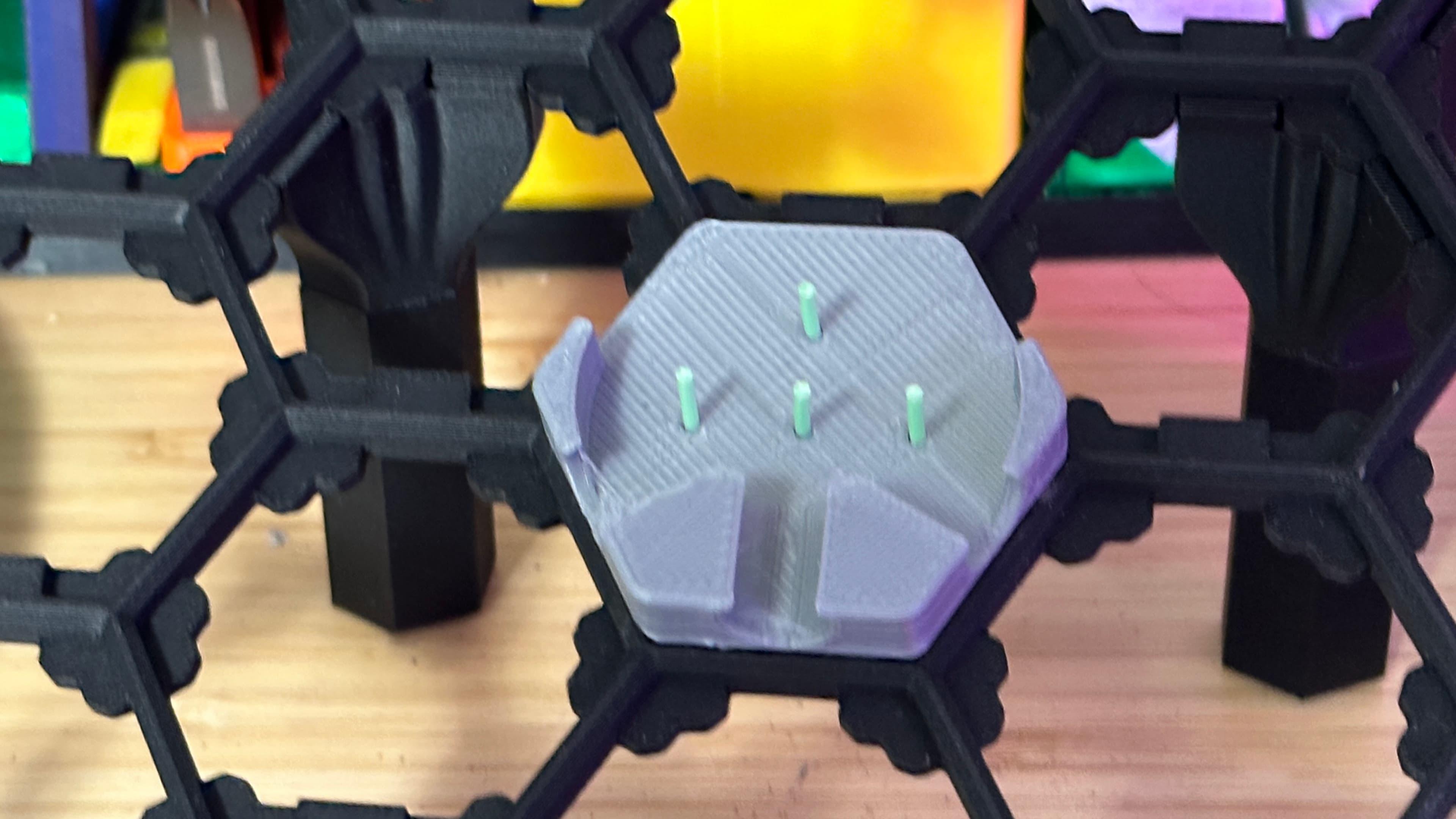 Hextraction Pachinko Tile 3d model