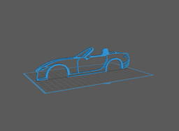 Mazda - MX5 Wall Art 3d model