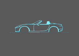 Mazda - MX5 Wall Art 3d model