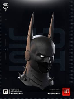 Absolute Detective V2 Helmet 3D Printer STL file 3d model