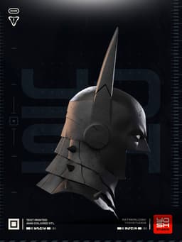 Absolute Detective V2 Helmet 3D Printer STL file 3d model