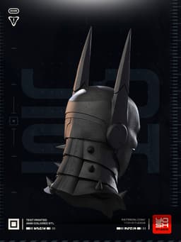 Absolute Detective V2 Helmet 3D Printer STL file 3d model