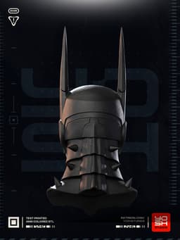 Absolute Detective V2 Helmet 3D Printer STL file 3d model