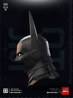 Absolute Detective V2 Helmet 3D Printer STL file 3d model