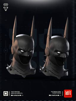Absolute Detective V2 Helmet 3D Printer STL file 3d model