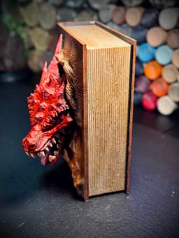 Dragon Book Box 3d model