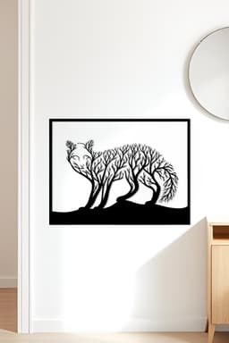 Fox Wall Art, Wall Decor, Home Decor 3d model