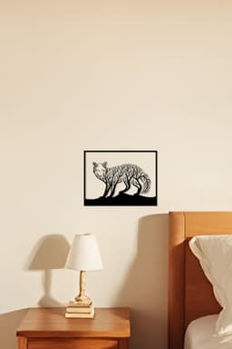 Fox Wall Art, Wall Decor, Home Decor 3d model
