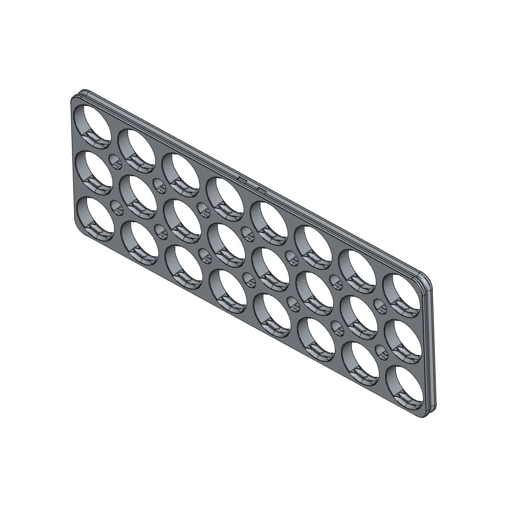 D-LOCK_PANEL.8X3-BLANK 3d model