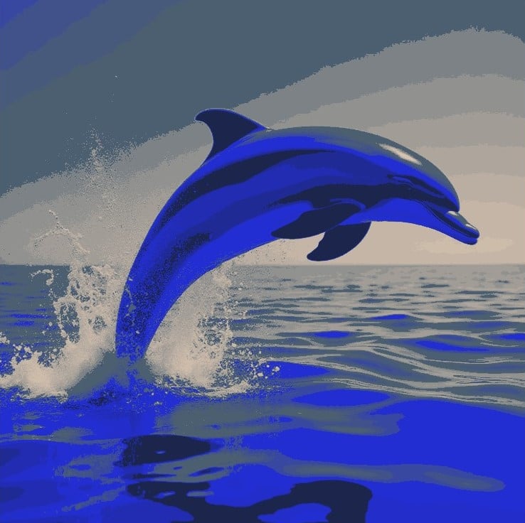 Dolphin HueForge 3d model