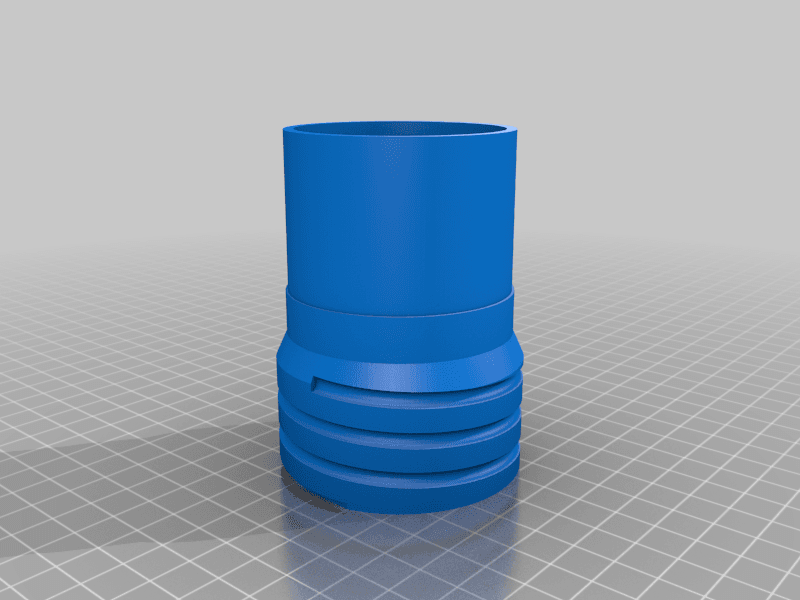 Workbee 3d Printed Accessories (18x50mm Cable Chain Support, Dust Shoe Adapter) 3d model