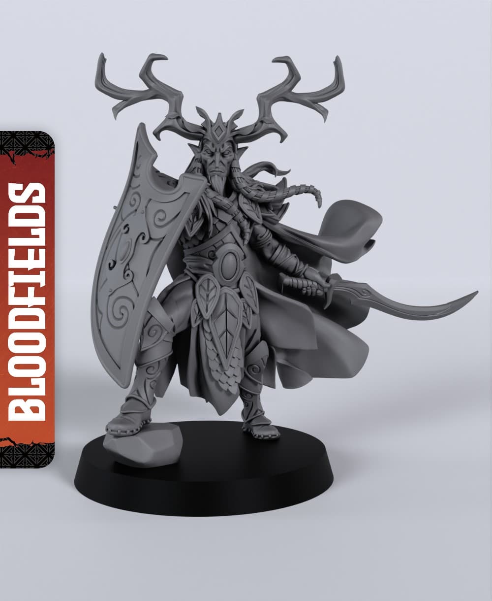 Galrod Allfather - With Free Dragon - 5e DnD Inspired for RPG and Wargamers 3d model