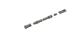 Cal's Second Lightsaber from Star Wars: Jedi Fallen Order 3d model