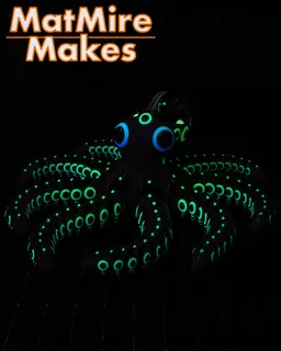 Robo Octopus - Articulated Figure 3d model