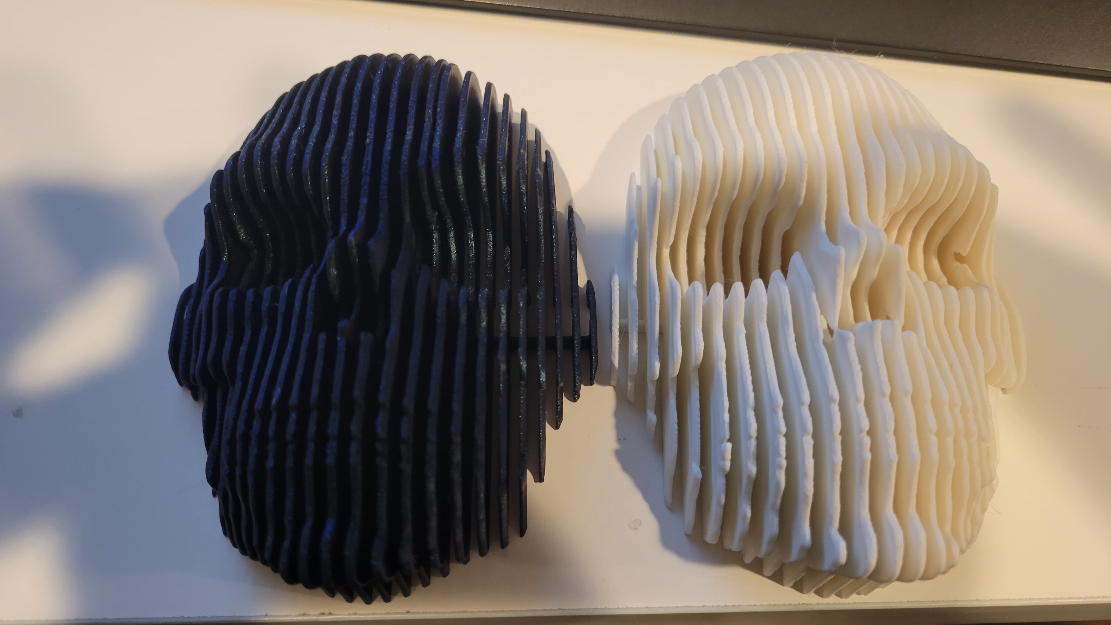 This came out great. Used a brim for the silk PLA, but didn't need it for the regular PLA.