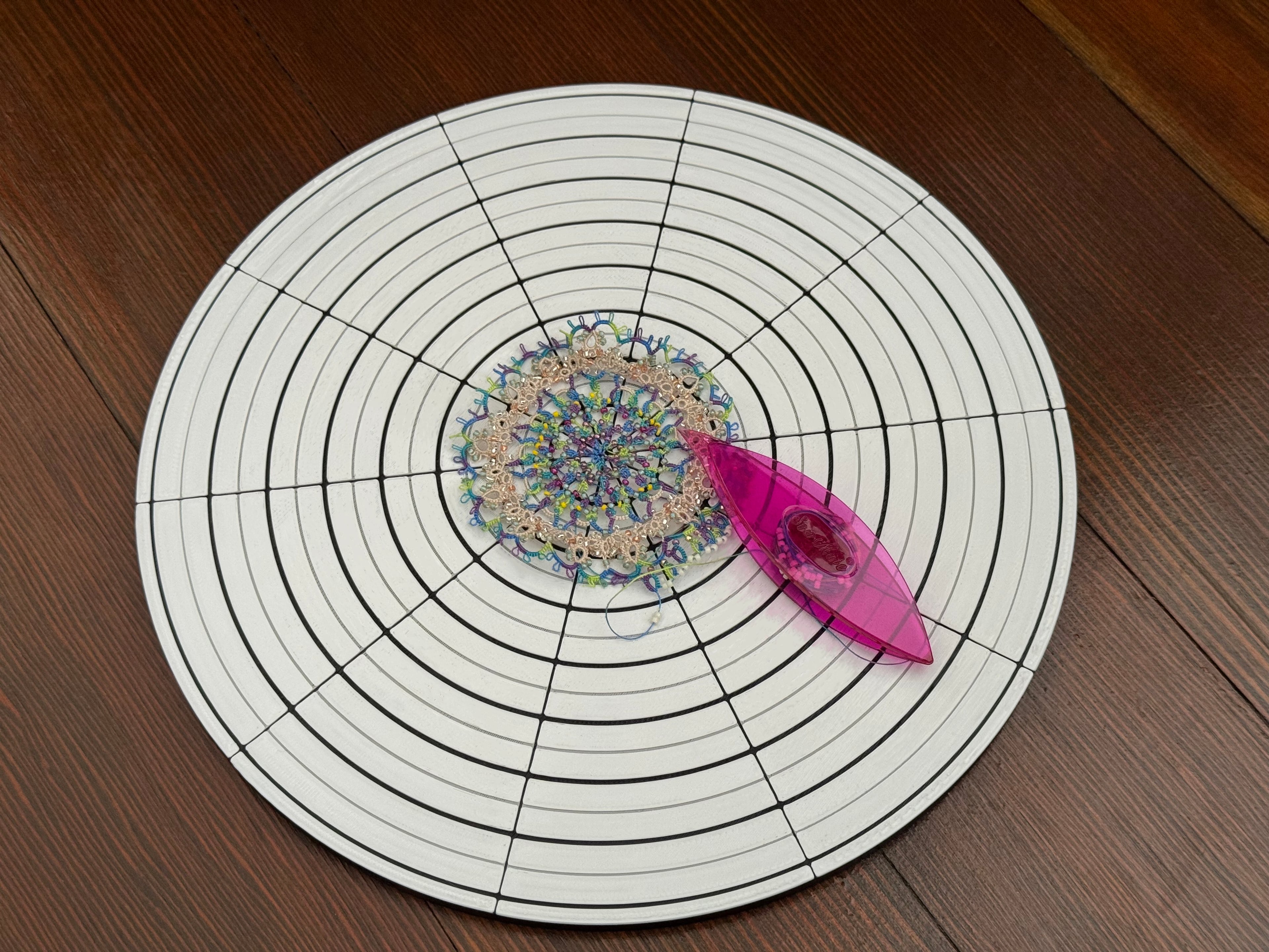 Polar grid templates 3d model