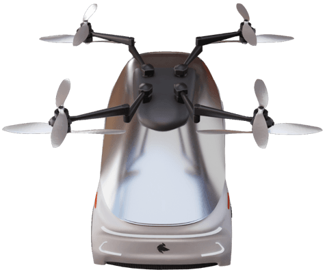 Skyline Flying Car / Printable 3d model