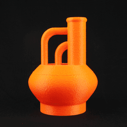Sandra Pottery Vase STL 3D Print File, Home Decor Vase for Plants and Flowers 3d model
