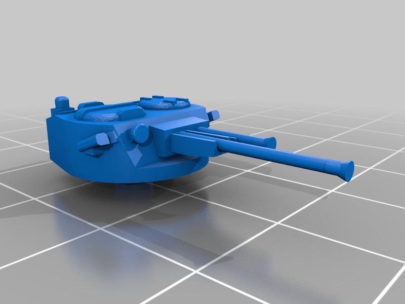 Mark VIC light tank 1/100 scale 3d model
