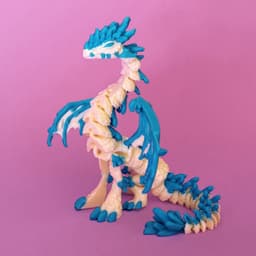 Snow Dragon 3d model
