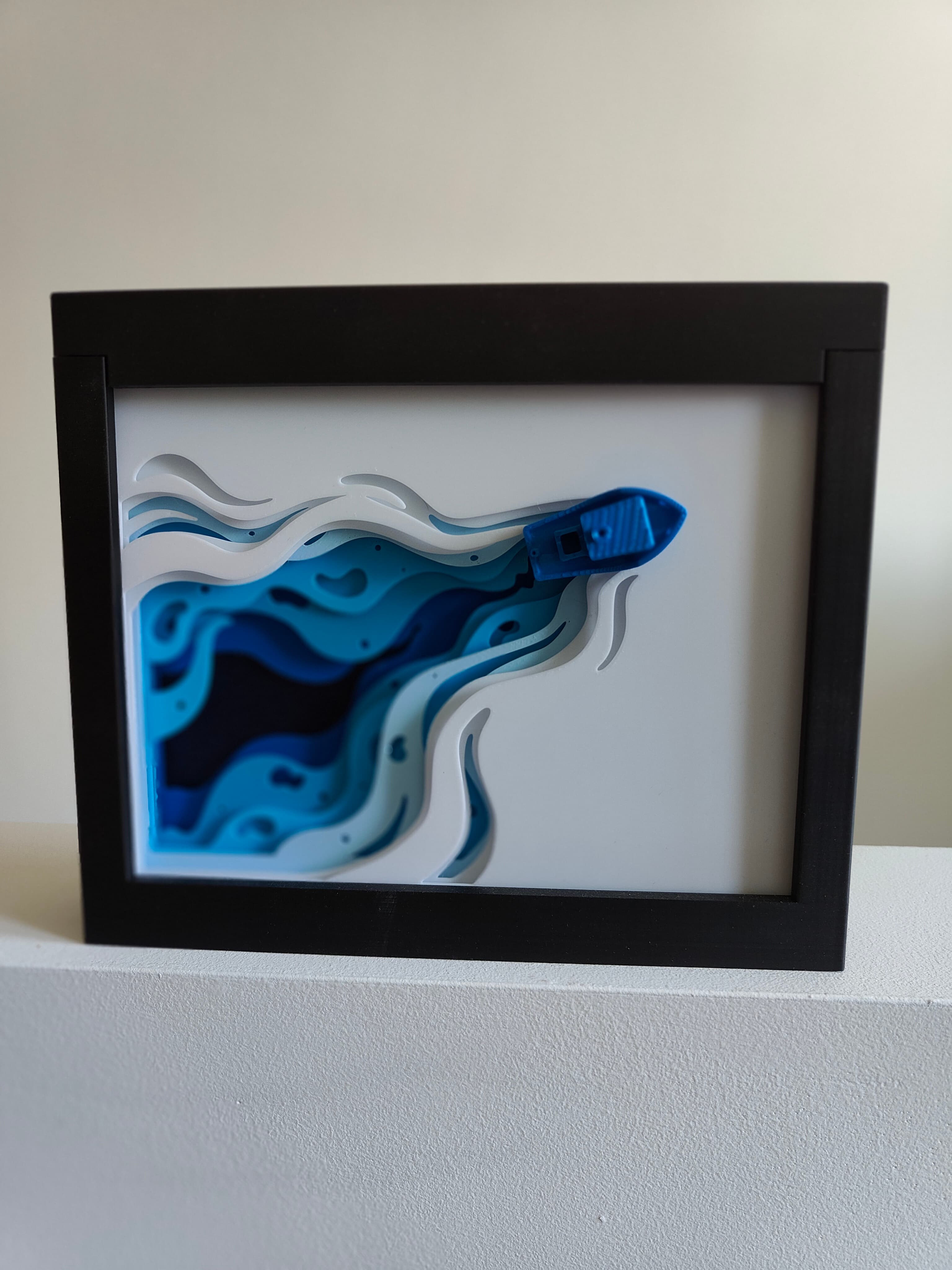 Ocean Traveler Shadow Box 3d model