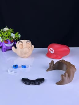 Mario Container - Multipart 3d model