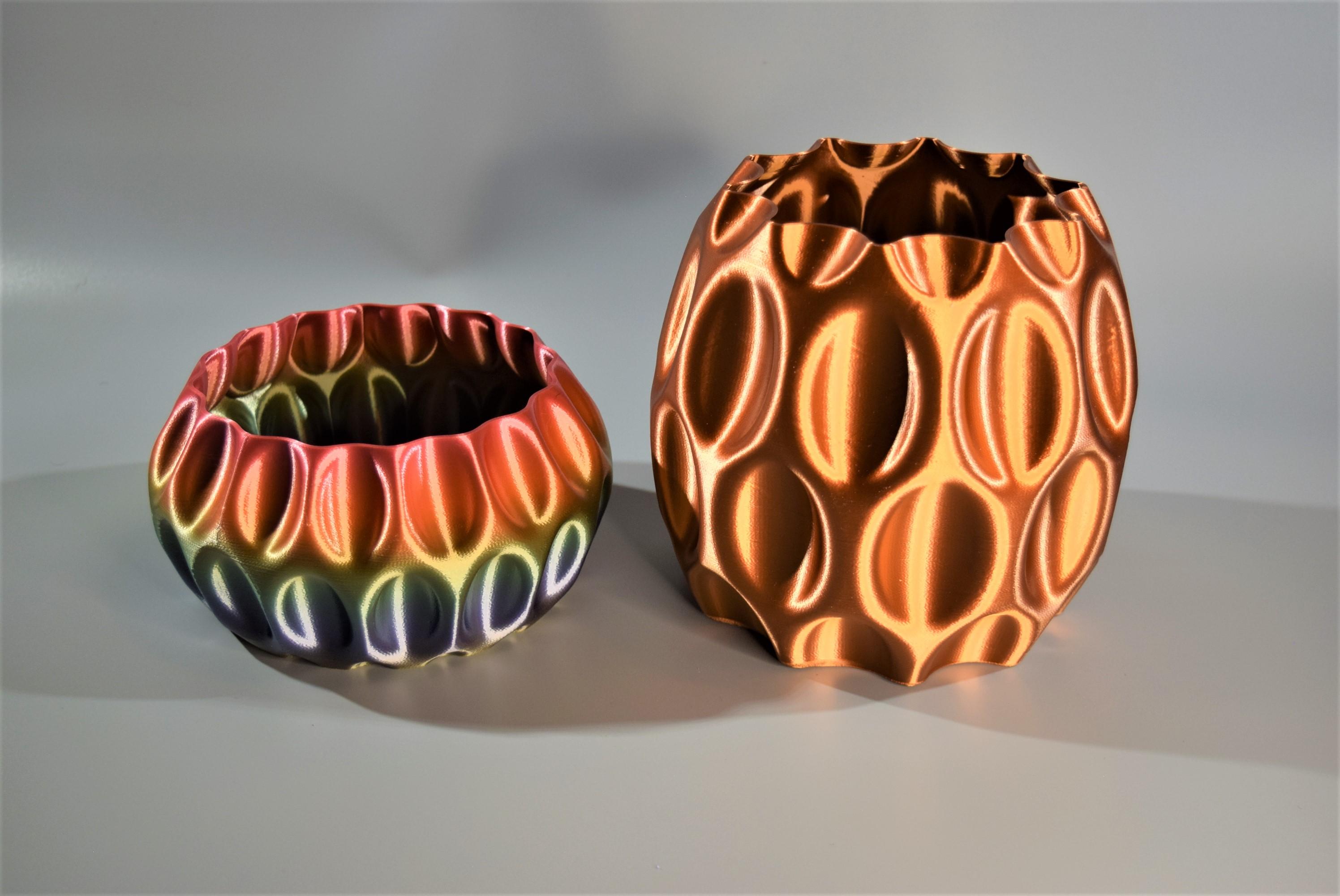Bubble Vase and Bubble Bowl 3d model