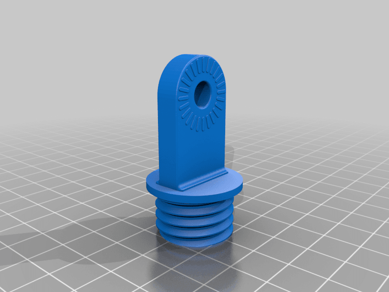 Link attached to the frame of Ender 3 3d model