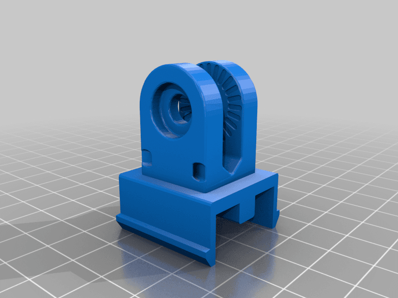 Link attached to the frame of Ender 3 3d model