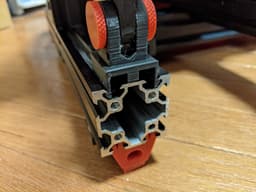 Link attached to the frame of Ender 3 3d model