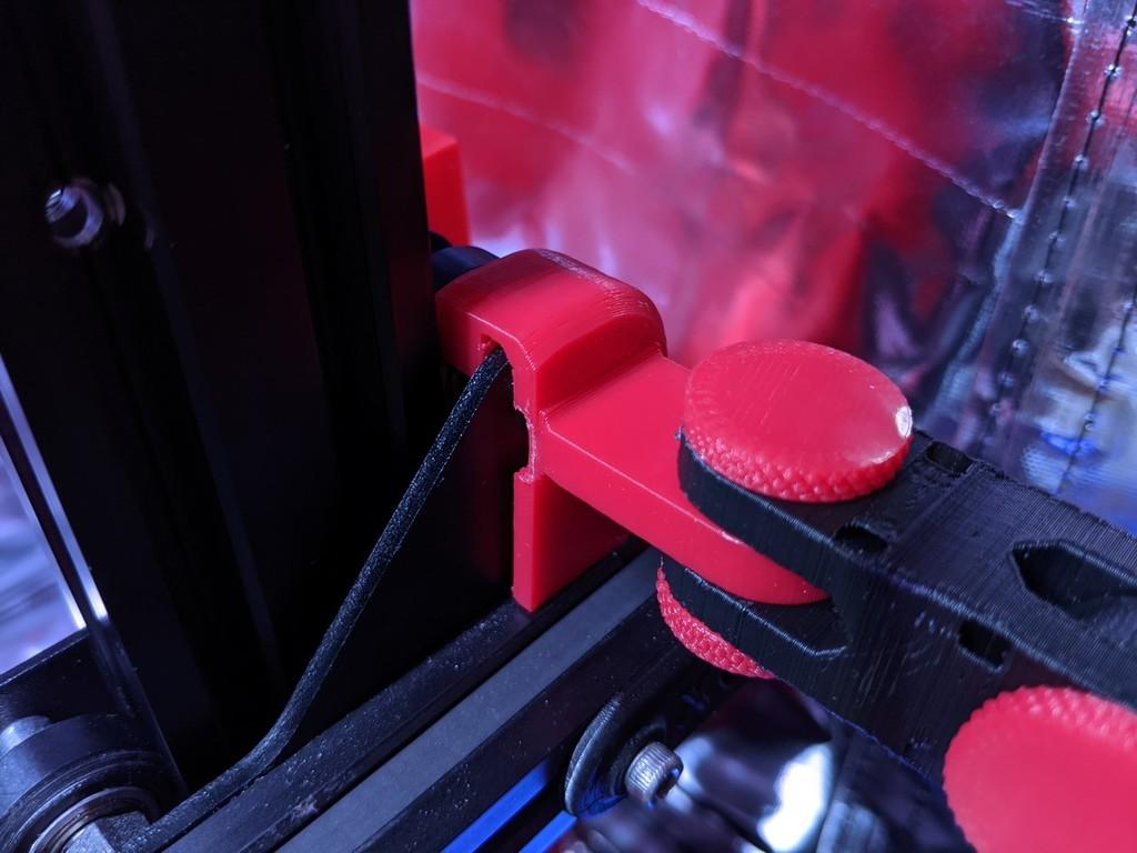 Link attached to the frame of Ender 3 3d model