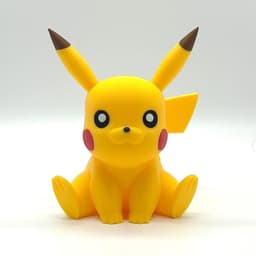 Pikachu By Colors 3d model