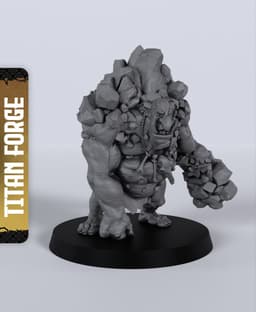 Stone Trolls - With Free Dragon - 5e DnD Inspired for RPG and Wargamers 3d model
