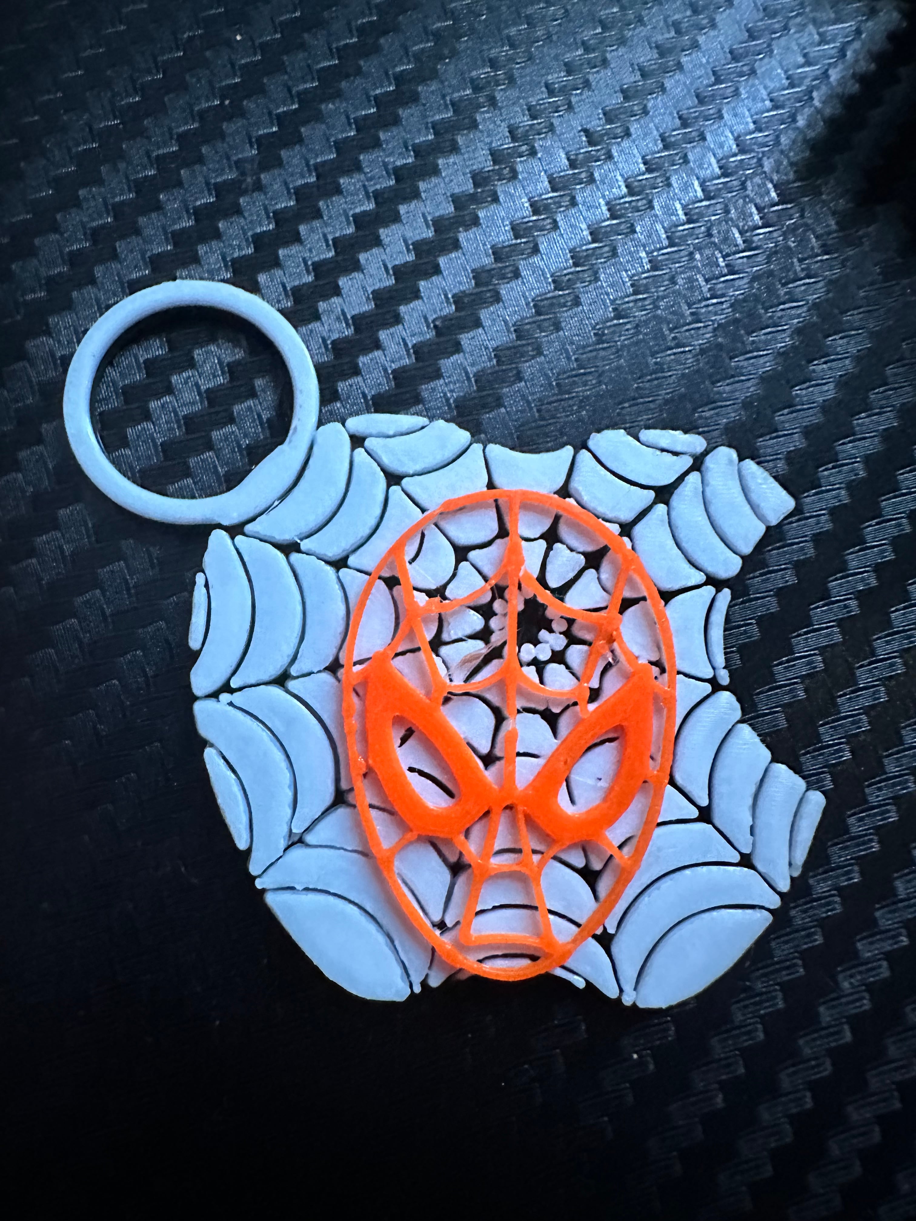 apple spider keychain 3d model