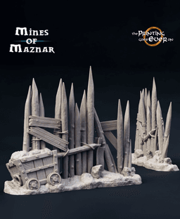 Goblin Palisades 3d model