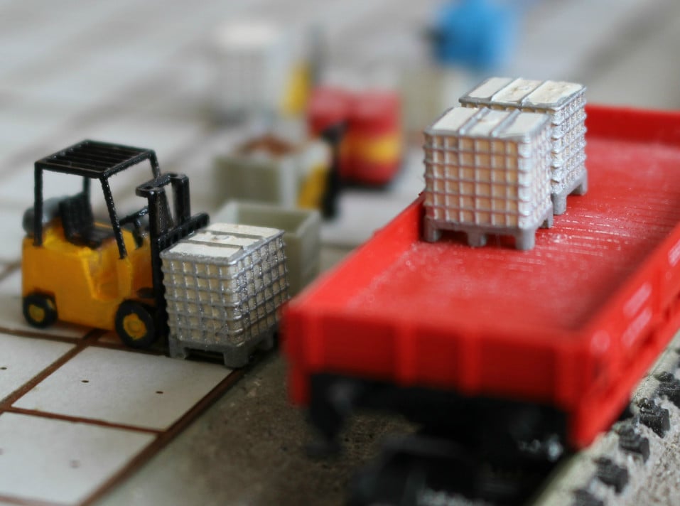 HO Scale IBC 3d model