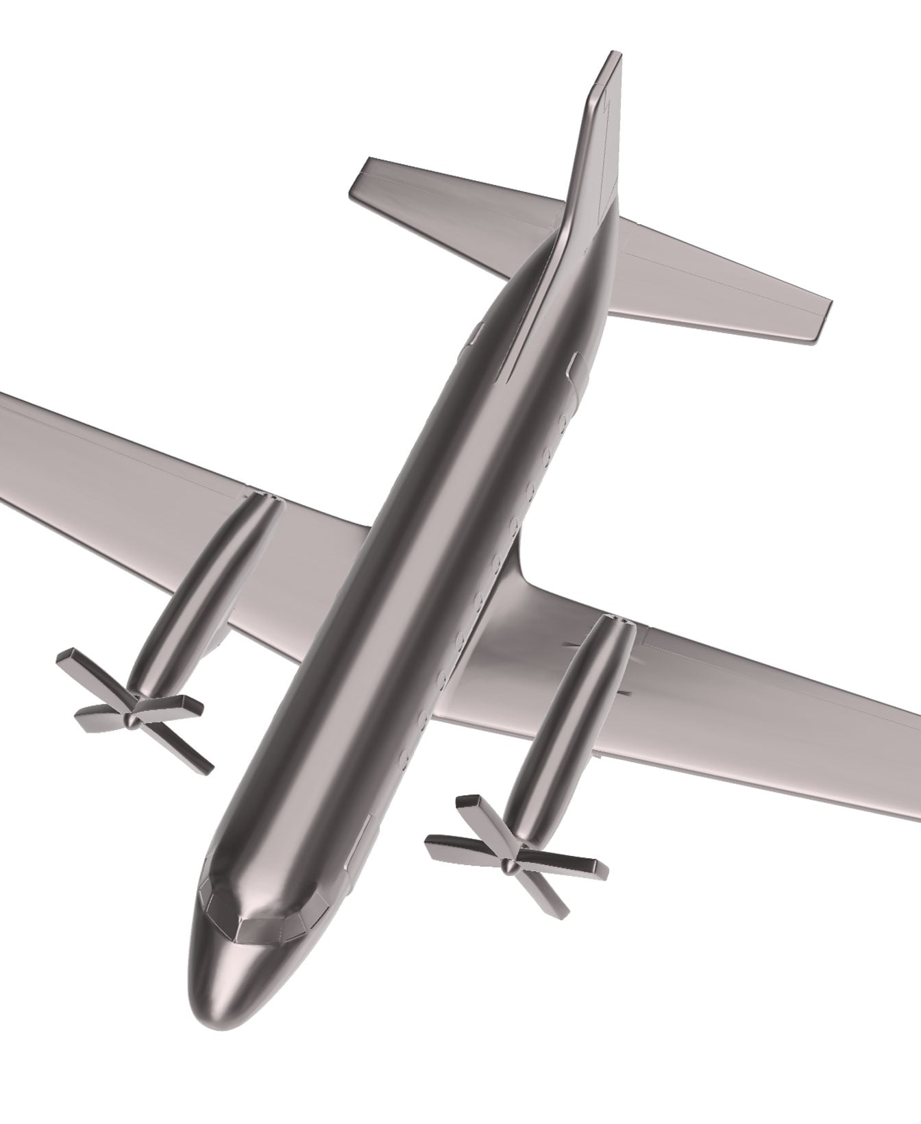 Hawker Siddeley HS-748 3d model