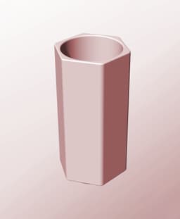 CH68-160 Stacking module bin for modern home decor 3d stl file 3d model