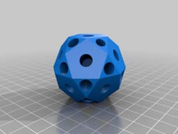 pencil construction iscahedron builder 3d model