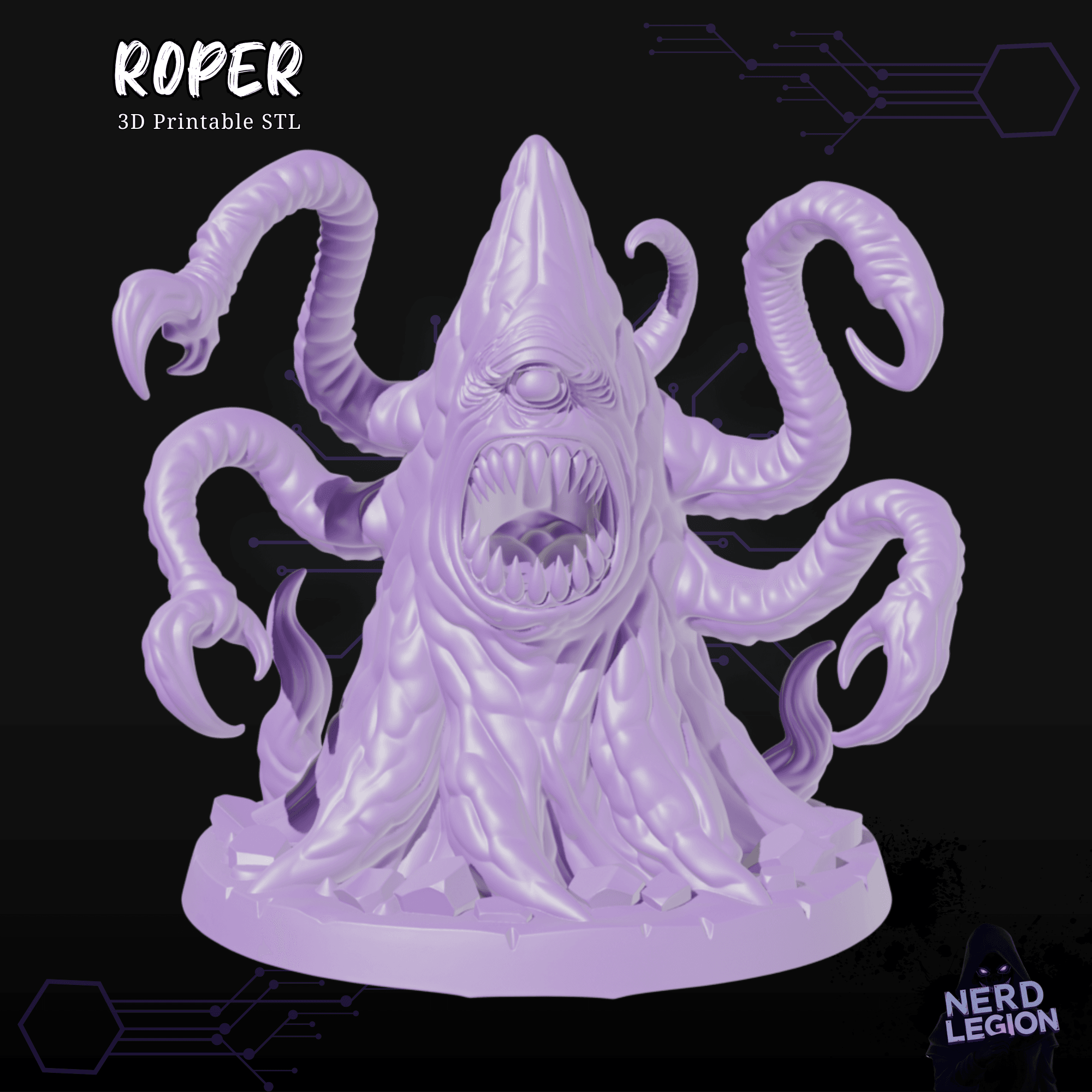Roper - Dungeons and Dragons 3D Model 3d model