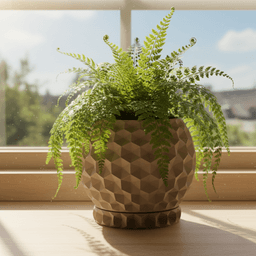Planter with dripping tray 3d model