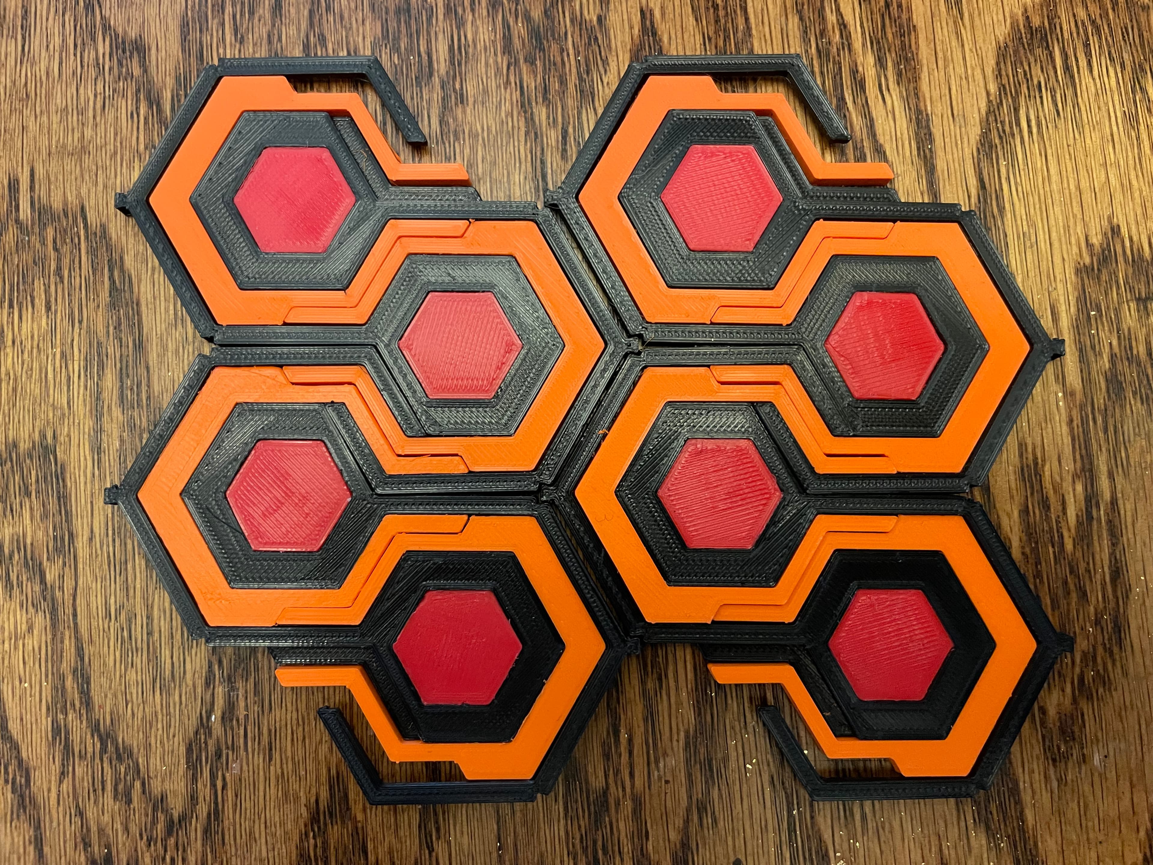 Overlook Hotel Carpet Tile 3d model